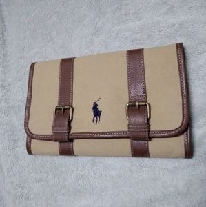 Men's Polo accessory travel pouch